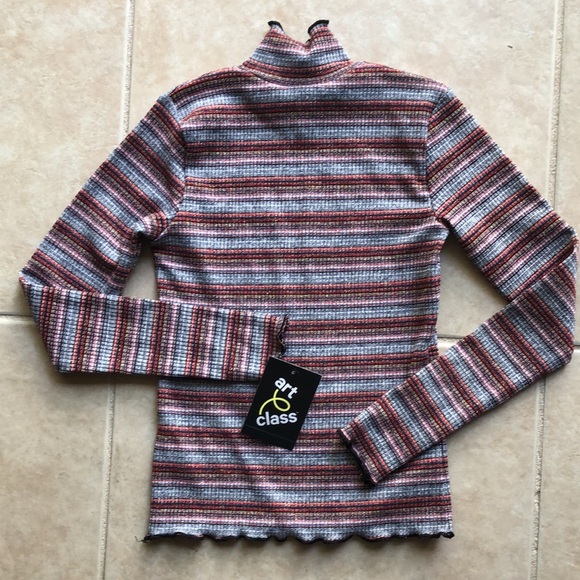 🔥NWT🔥 Art Class Girls Mock Turtleneck Sweater - Picture 4 of 7